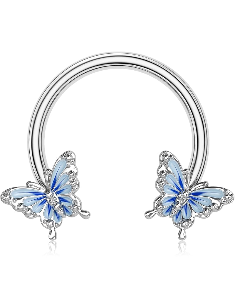 Amazon.com: OUFER Butterfly Daith Earrings, 316L Surgical